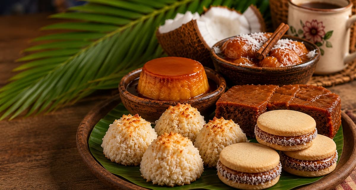 Dulces y postres manabitas
